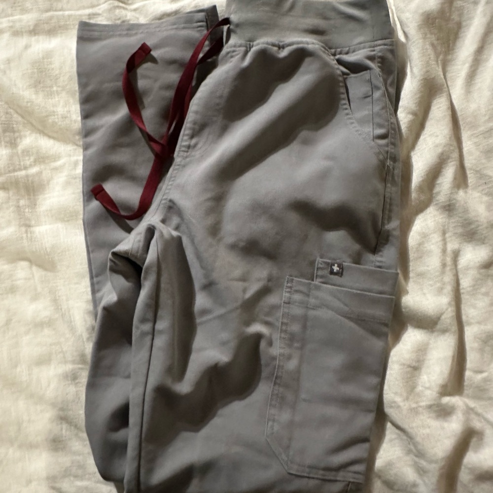 Figs Yola High Waisted Skinny Scrub Pant